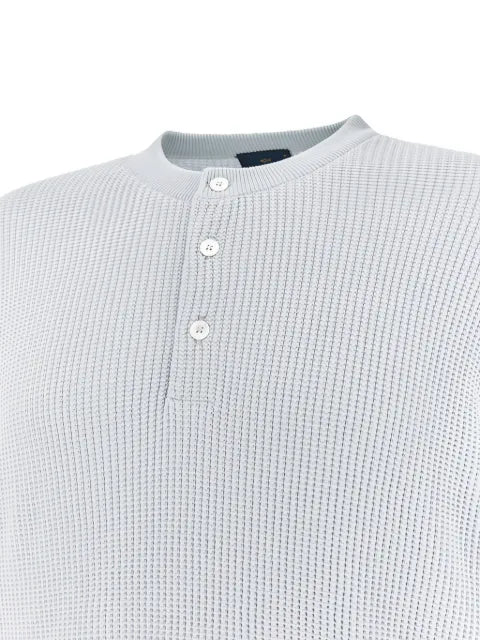 Paul & Shark button crew-neck sweater