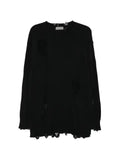 Yohji Yamamoto distressed-effect sweater