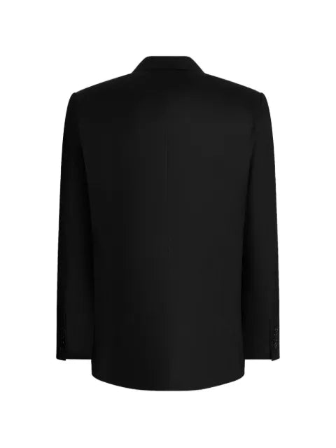 Dolce & Gabbana martini light single-breasted flannel jacket