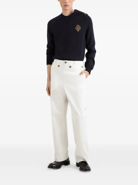 Dolce & Gabbana smooth-knit pullover