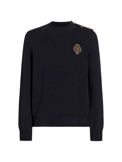 Dolce & Gabbana smooth-knit pullover