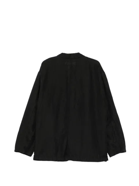 Comme des Garçons Homme patch-pocket button-up blazer