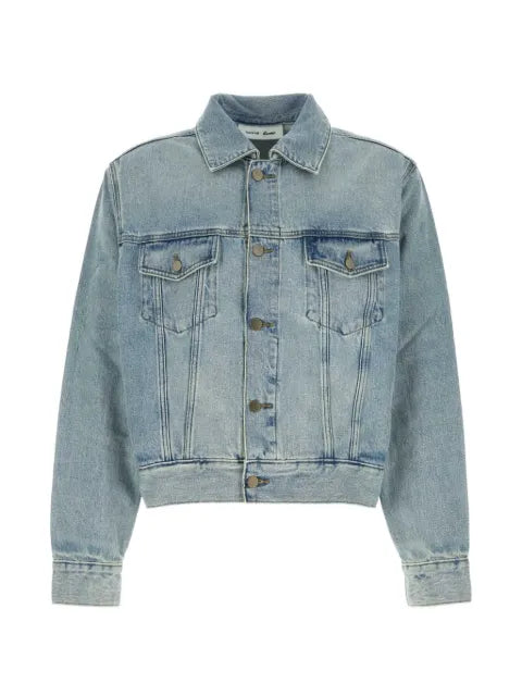 FEAR OF GOD ESSENTIALS Essentials logo-patch denim jacket