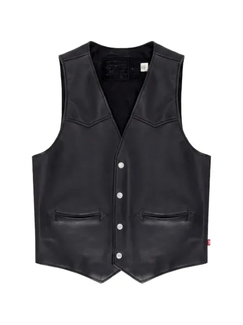 Denim Tears Tracy’s King Tut leather waistcoat