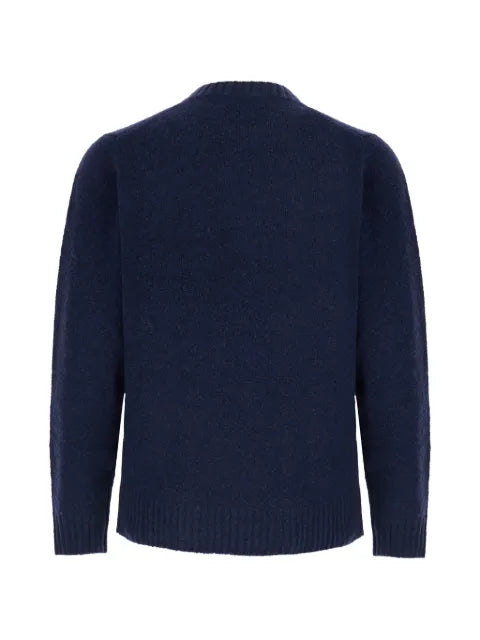 Kangra ribbed-trim knit