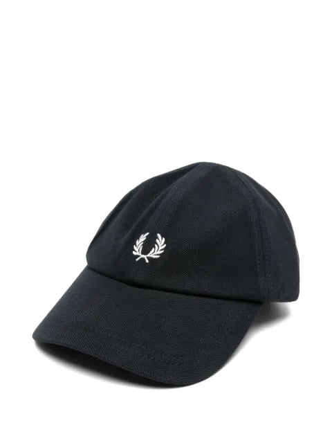 Fred Perry baseball cap with Laurel Wreath embroidery