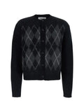 TONYWACK argyle-pattern cardigan