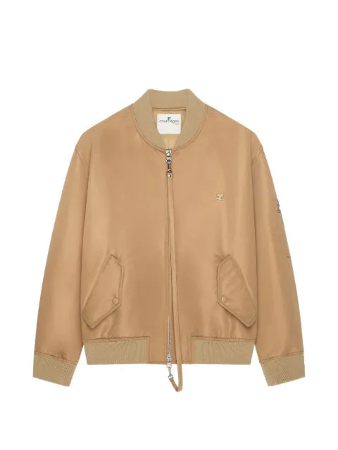 Courrèges nylon bomber jacket