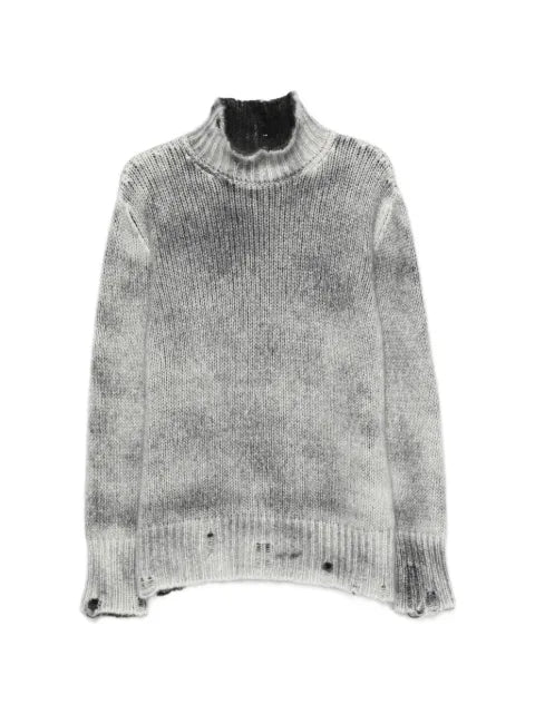 Avant Toi distressed-detail sweater