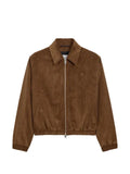 AMI Paris Corduroy cotton padded jacket with Ami de Coeur