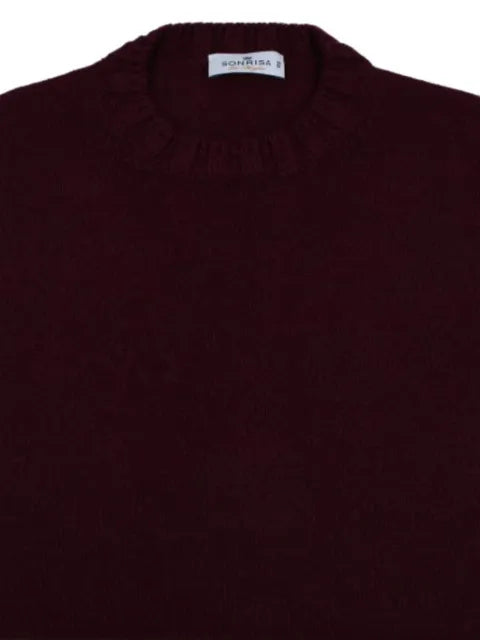 Sonrisa ribbed-trim wool sweater