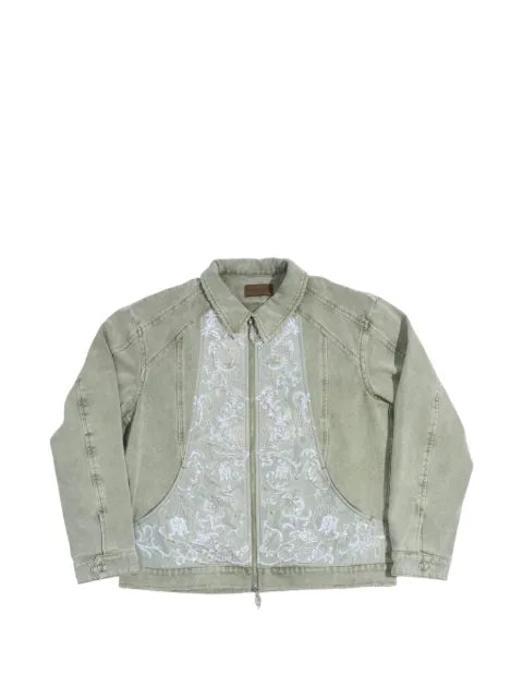 BIRTH OF ROYAL CHILD beaded-embroidery workwear jacket