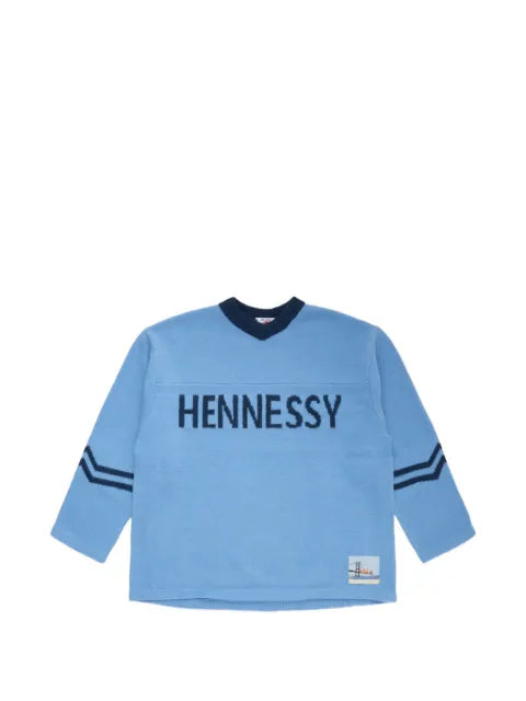 SON OF THE CHEESE Henny intarsia-knit sweater