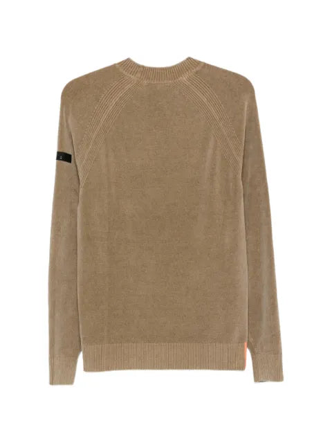 RRD raglan-sleeve logo-patch sweater