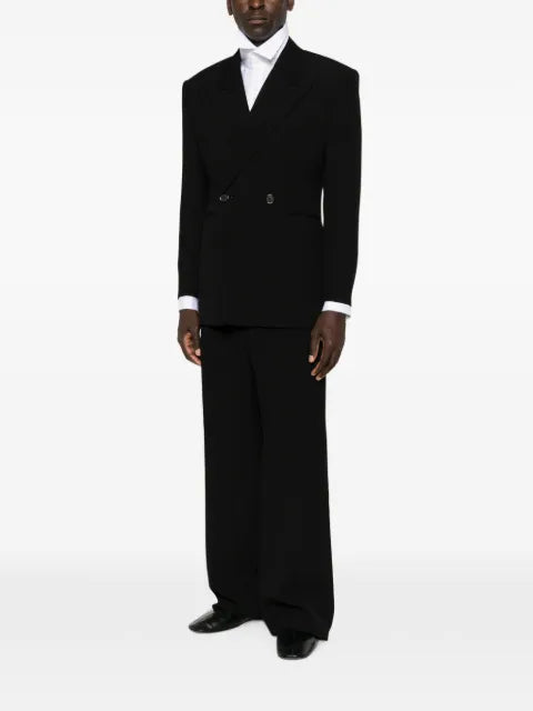 Saint Laurent double-breasted pinstripe jacket