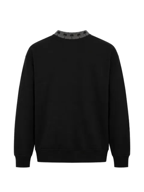 Palm Angels Palm rib regular crew sweatshirt