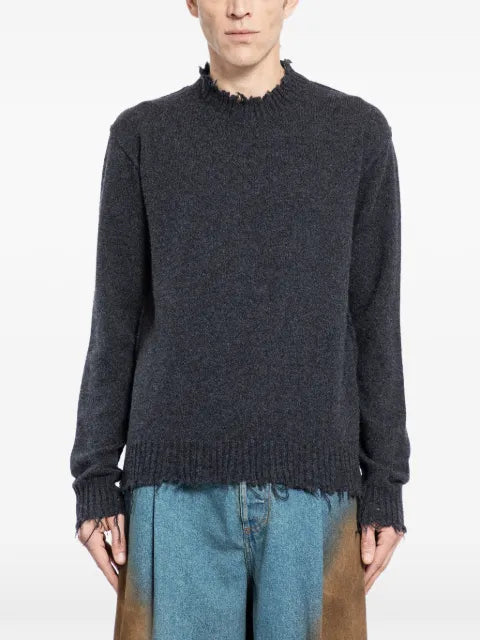 Uma Wang distressed cashmere sweater