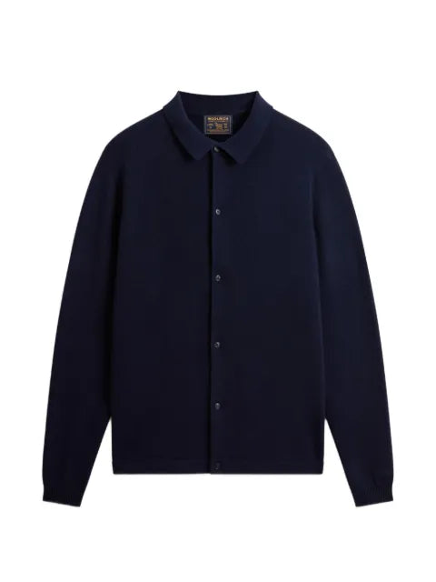 Woolrich button-up collared cardigan
