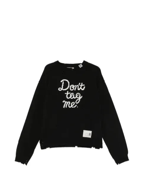 Maison MIHARA YASUHIRO Don't Tag Me jacquard knit sweater