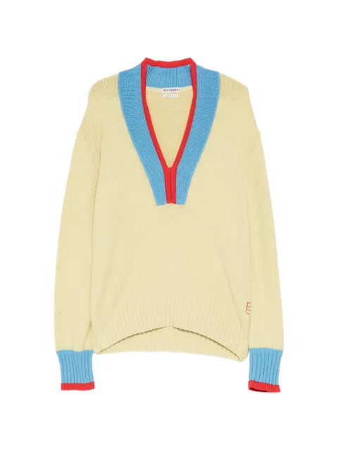 JW Anderson colour-block V-neck sweater