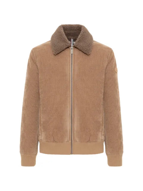 Colmar corduroy fleece-collar jacket