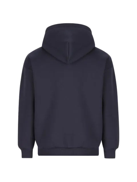 Giada Benincasa embroidered pouch-pocket hoodie