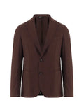 BOSS single-breasted notched-lapels blazer