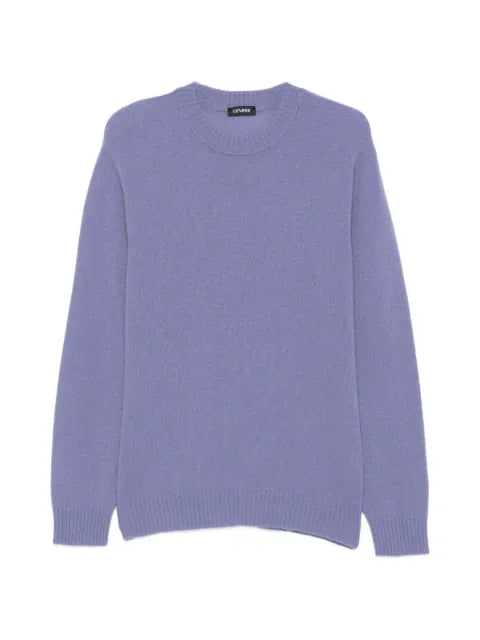 Cenere GB fine-knit crew-neck sweater
