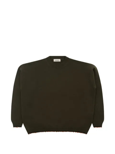 Diomene crew-neck long-sleeve sweater