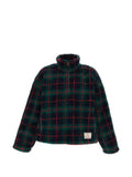 FOUND check-pattern fleece jacket