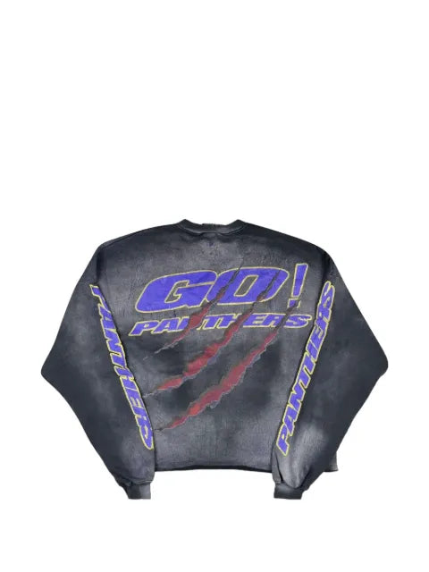 HELLSTAR Panther graphic-print sweatshirt