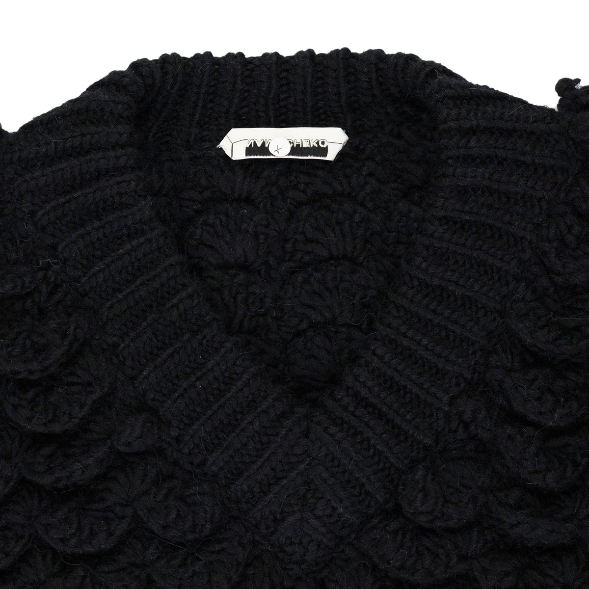 Black Fraville V-Neck