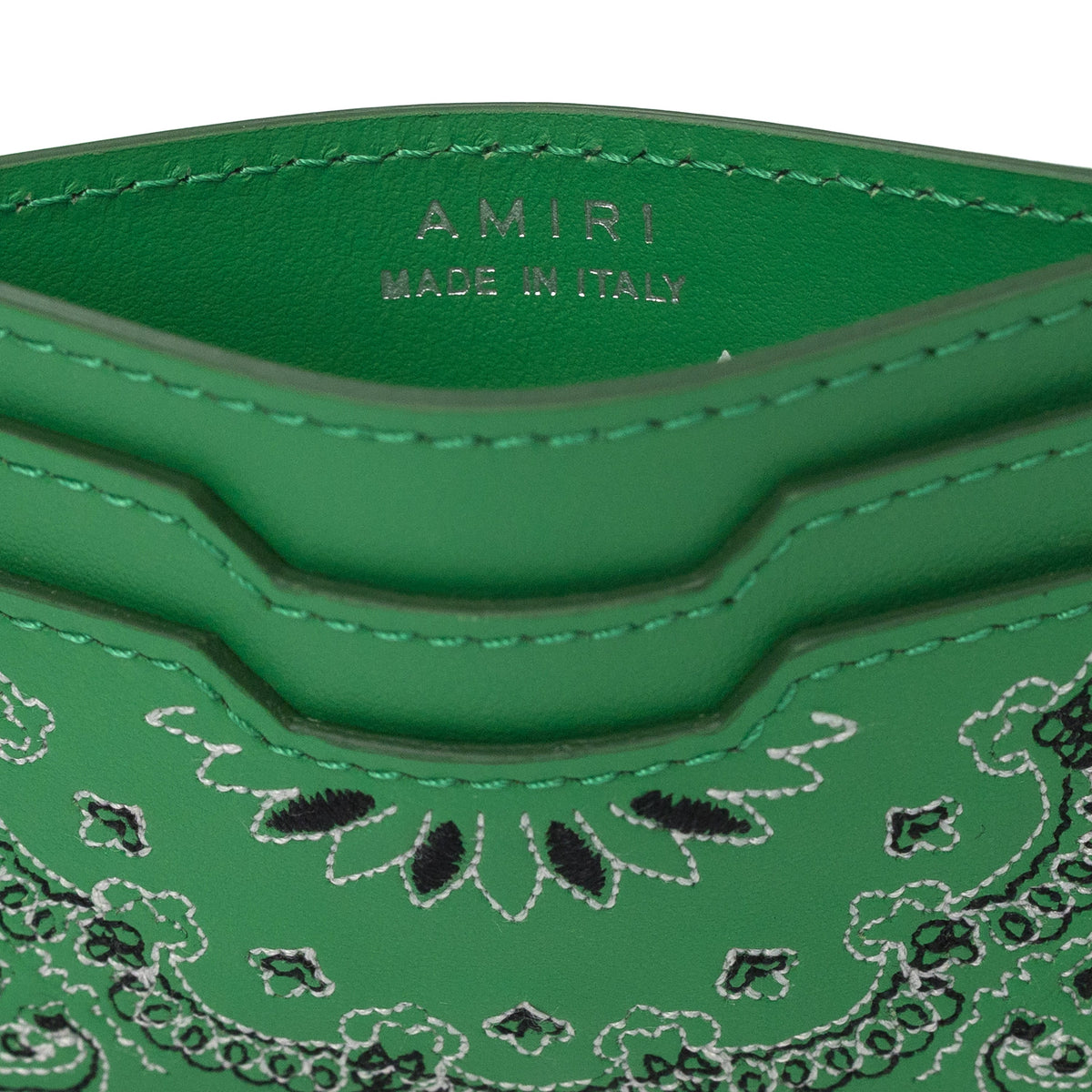 Green Bandana Card Holder