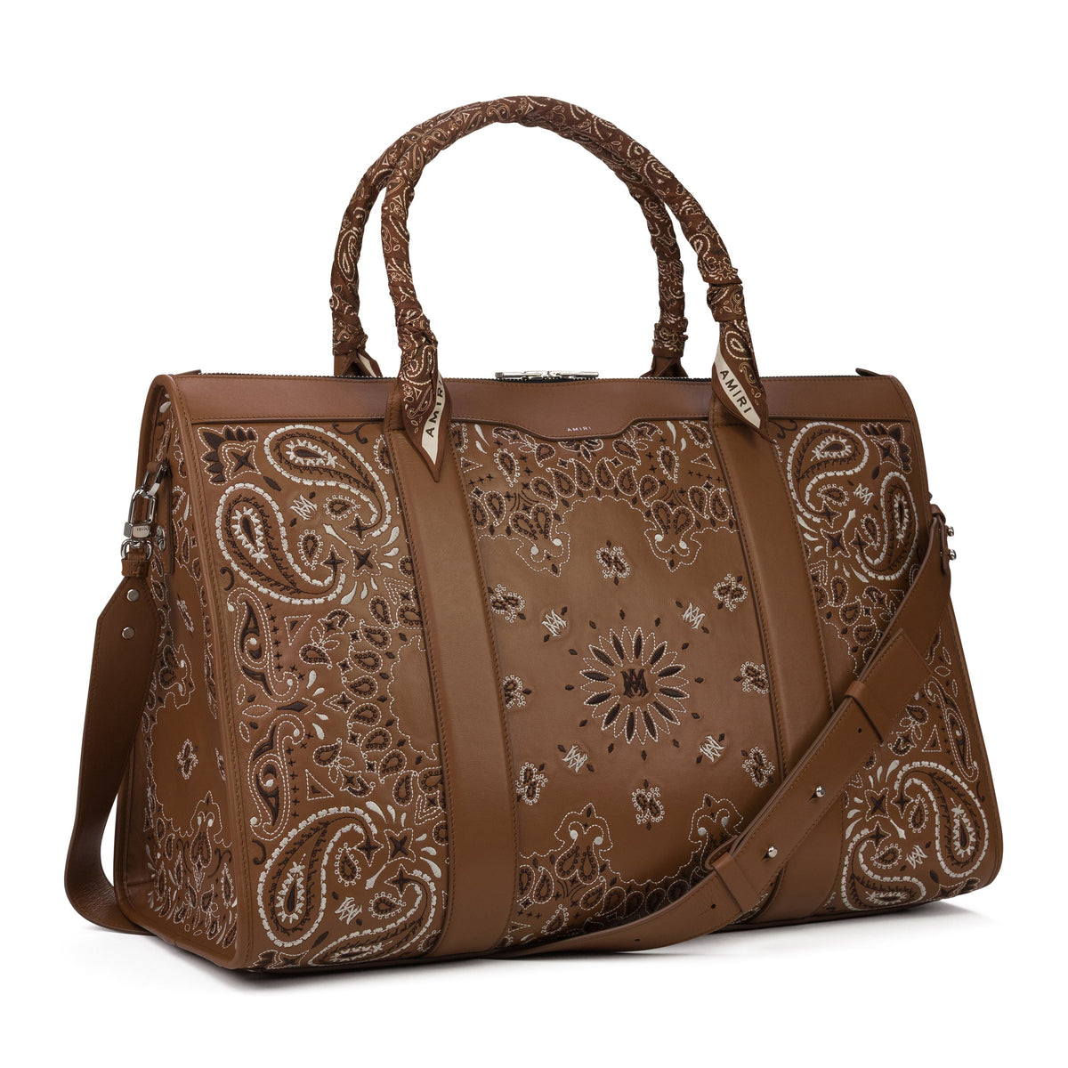 Oatmeal Weekender Bandana Bag