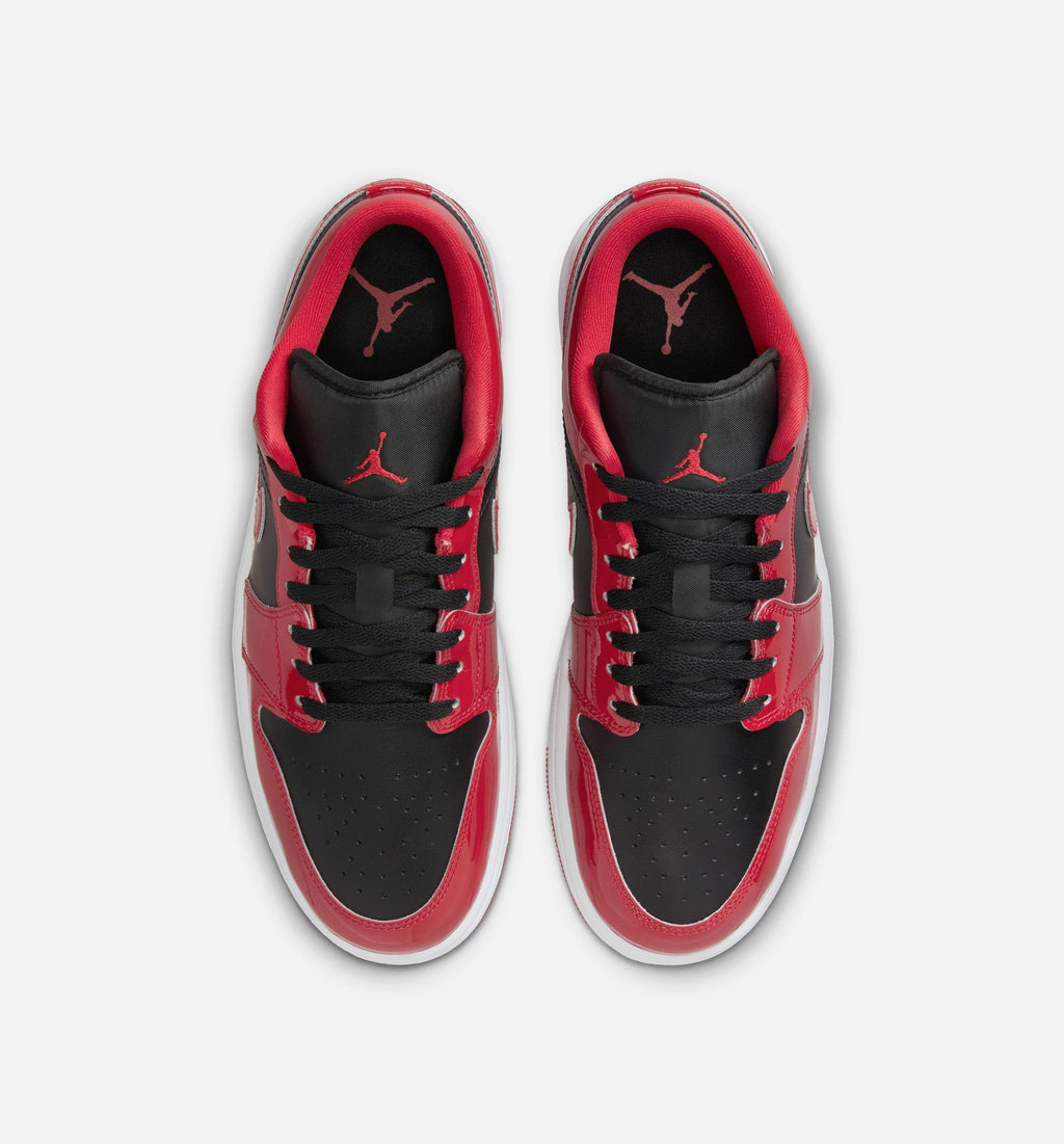 Air Jordan 1 Low SE Men's Shoes | Black / Varsity Red / White