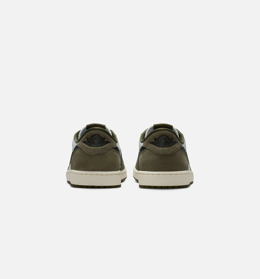 Air Jordan 1 Low OG Mens Lifestyle Shoe - Medium Olive/Black/Summit White/Sail