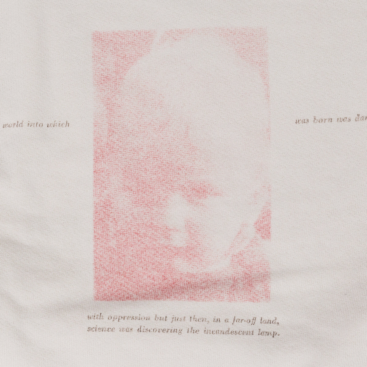 Vintage White Modular Long-Sleeve T-Shirt