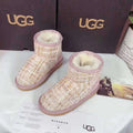 Kids Chanel-Style Snow Boots — Chic Pink | New Arrival | In Stock
