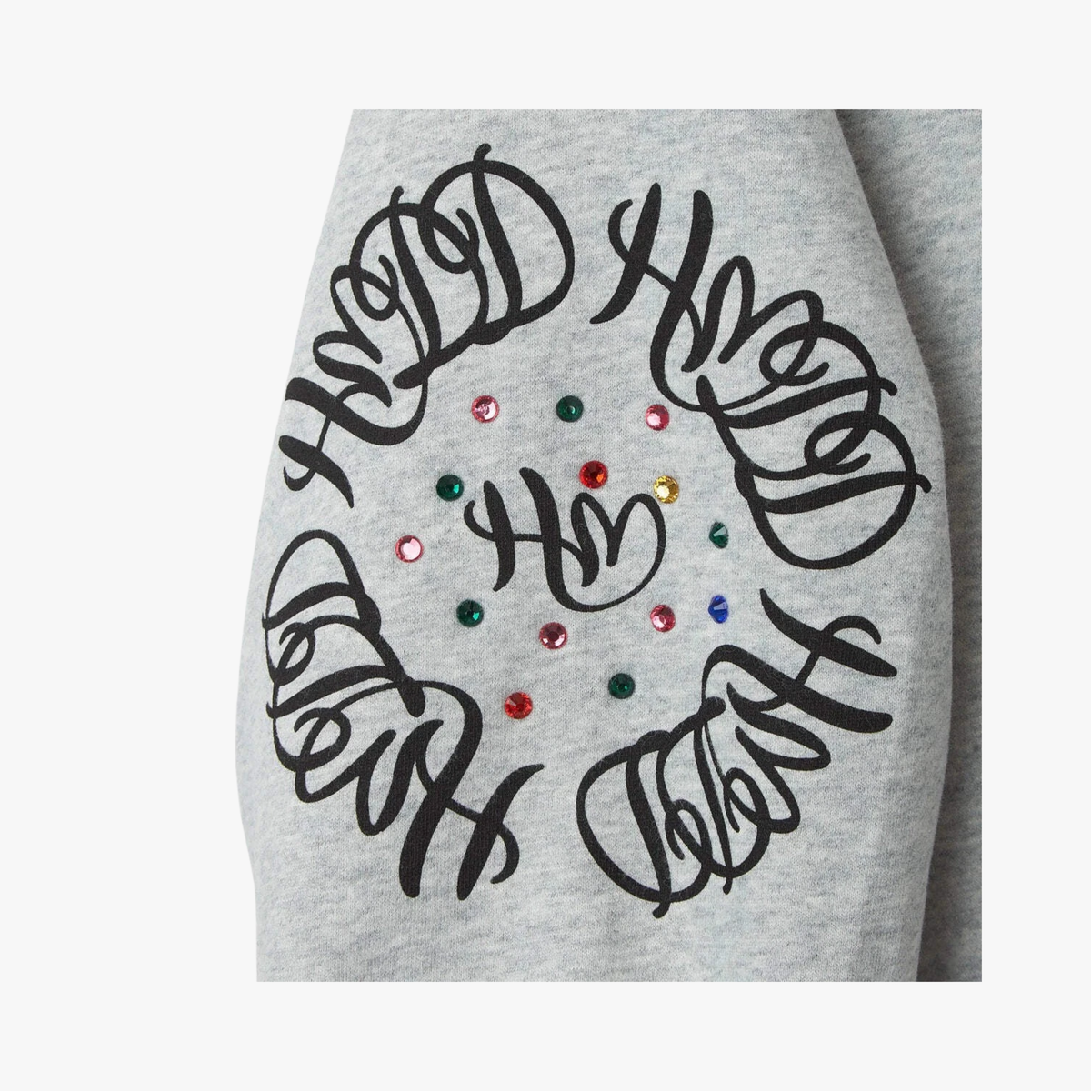 HMDD Chimstone Zip Up Hoodie Grey
