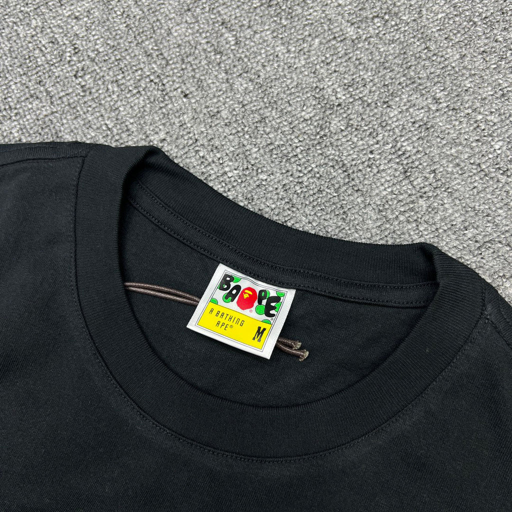 BAPE Graffiti Tag Multi-Colour Ape Head Full-Fill Print Tee Oversized Unisex T-Shirt
