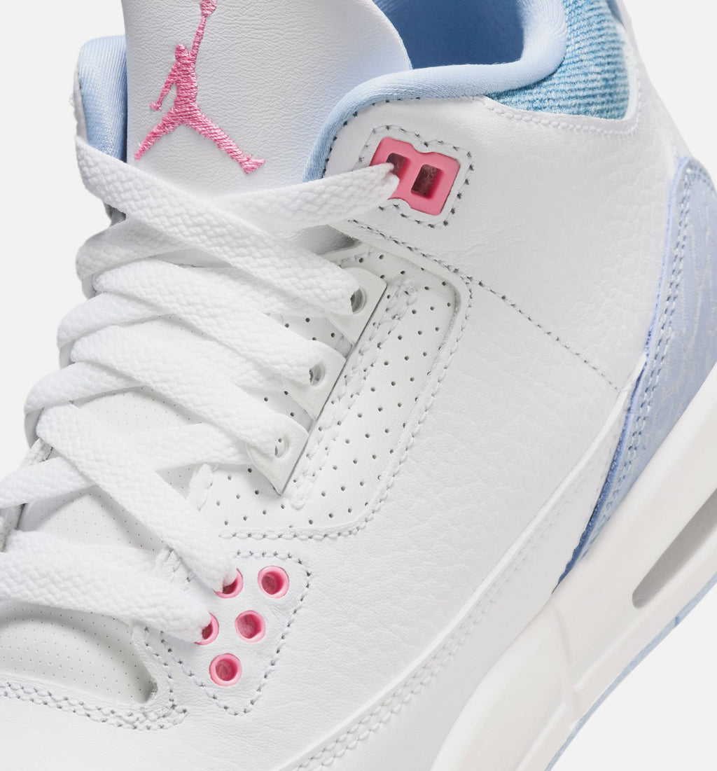 Air Jordan 3 Retro Cobalt Bliss Grade School Lifestyle Shoe