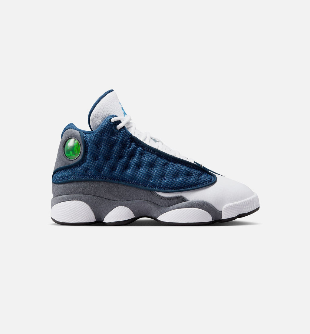 Air Jordan 13 Retro “Navy and Flint Grey” Big Kids' Lifestyle Shoes (GS)