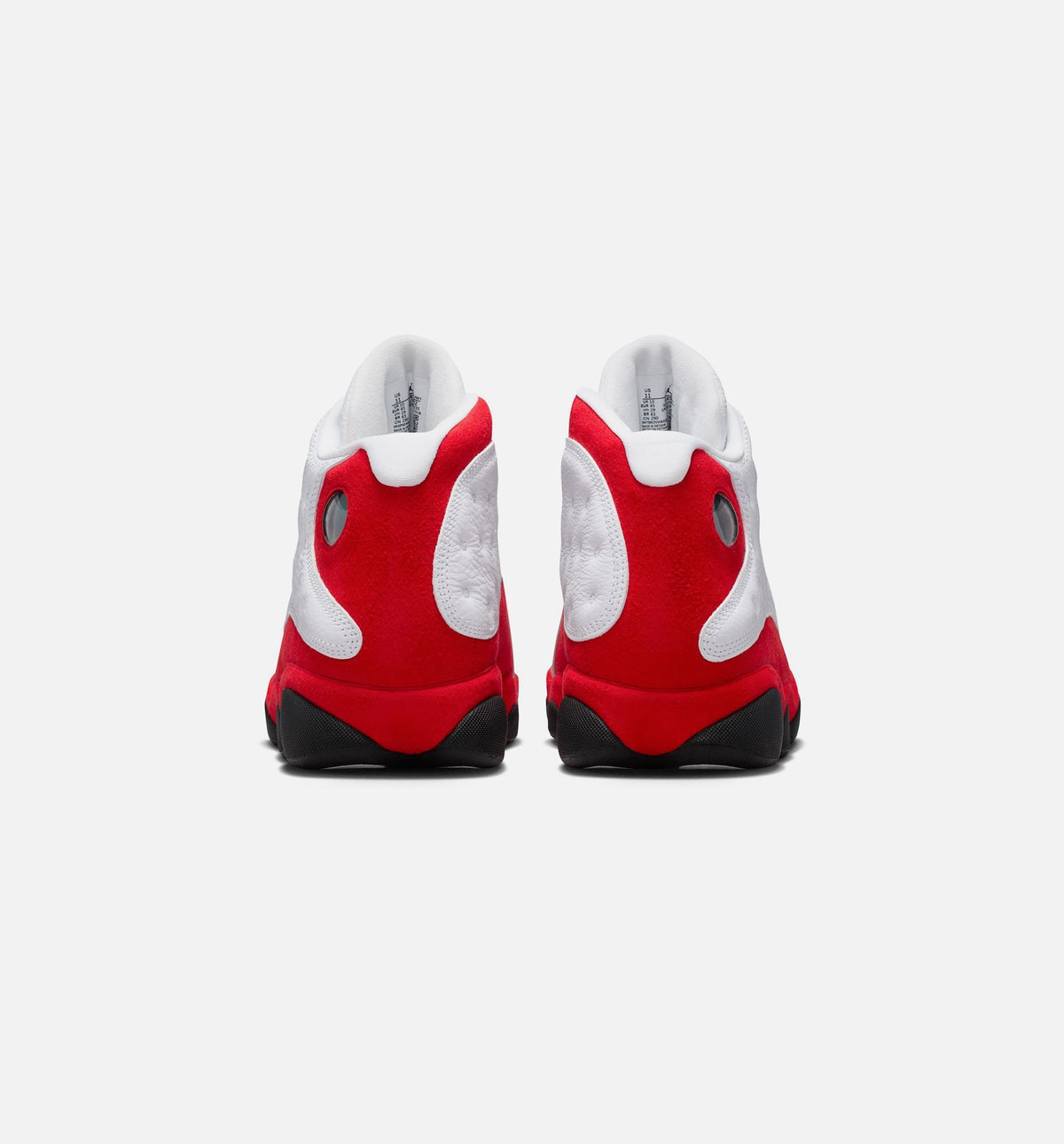 Air Jordan 13 Retro White and University Red Men's Lifestyle Shoes | White / Black / True Red
