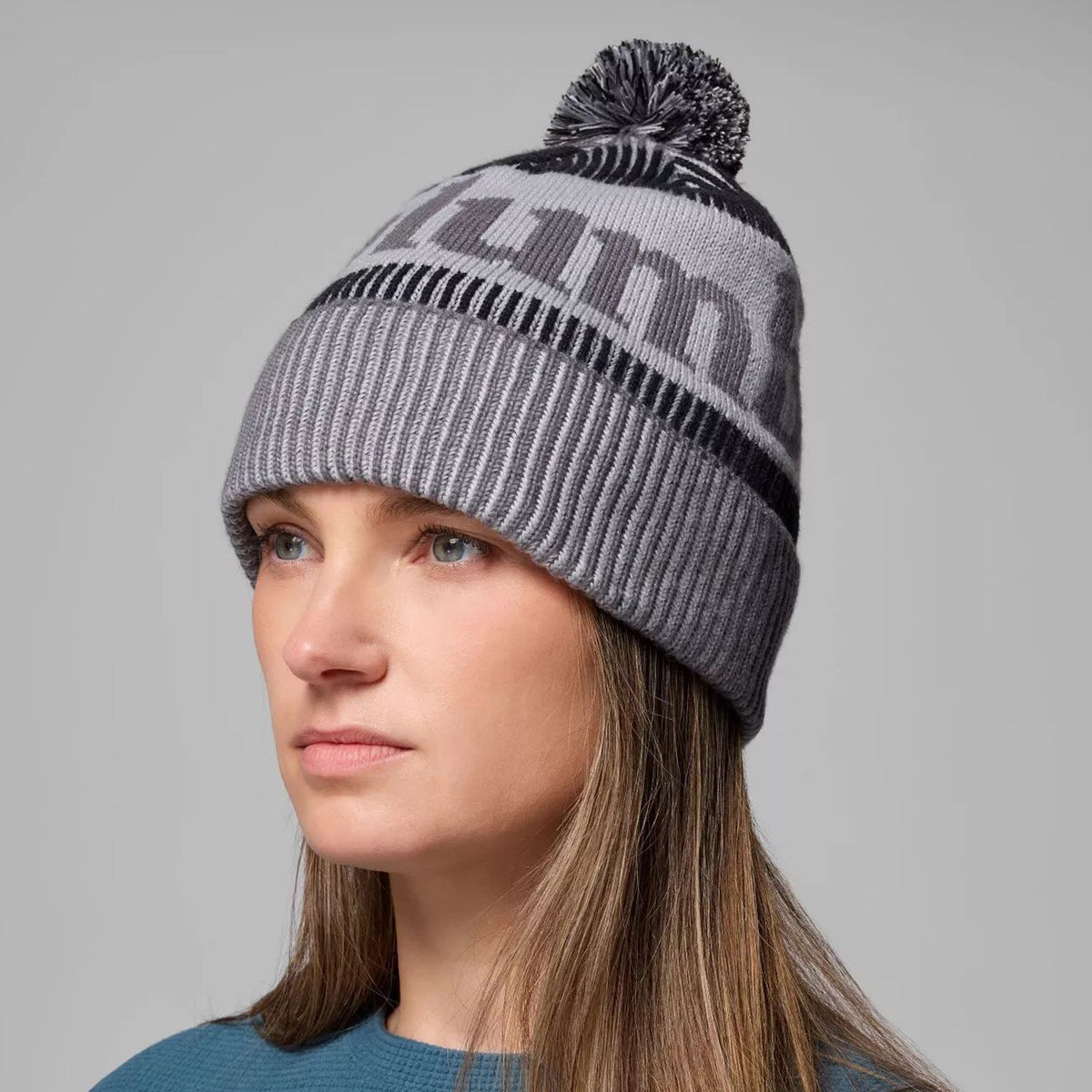 Columbia Polar Powder™ III Beanie: City Grey / Black
