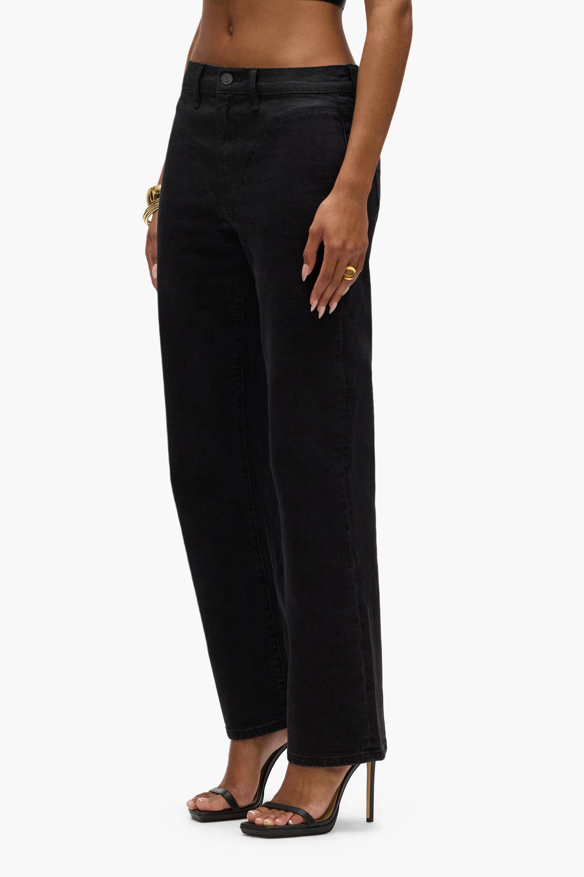 Slim Straight Bikini Coated