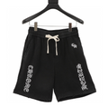 Gothic Logo Drawstring Shorts