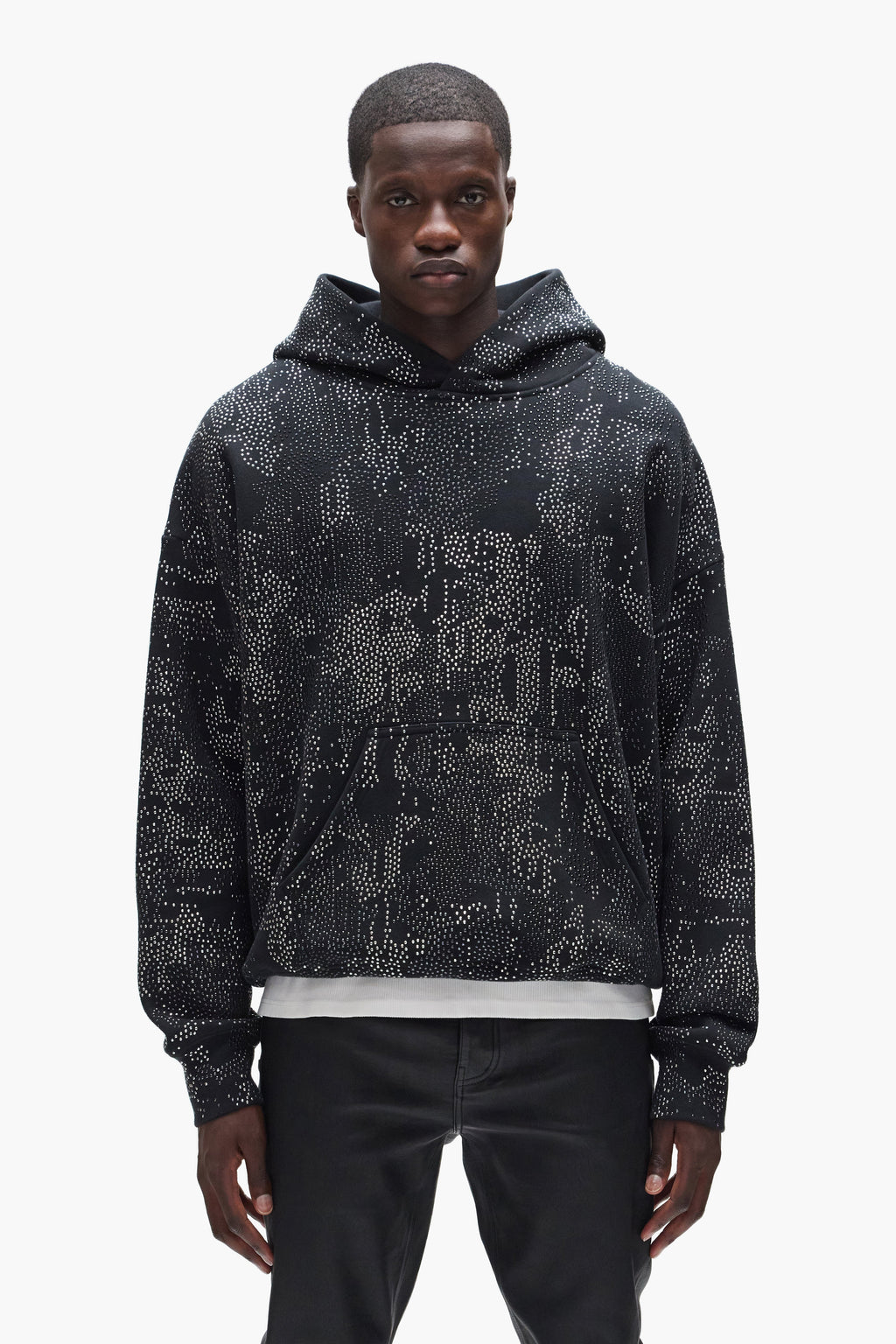 Studded Camo Hoodie
