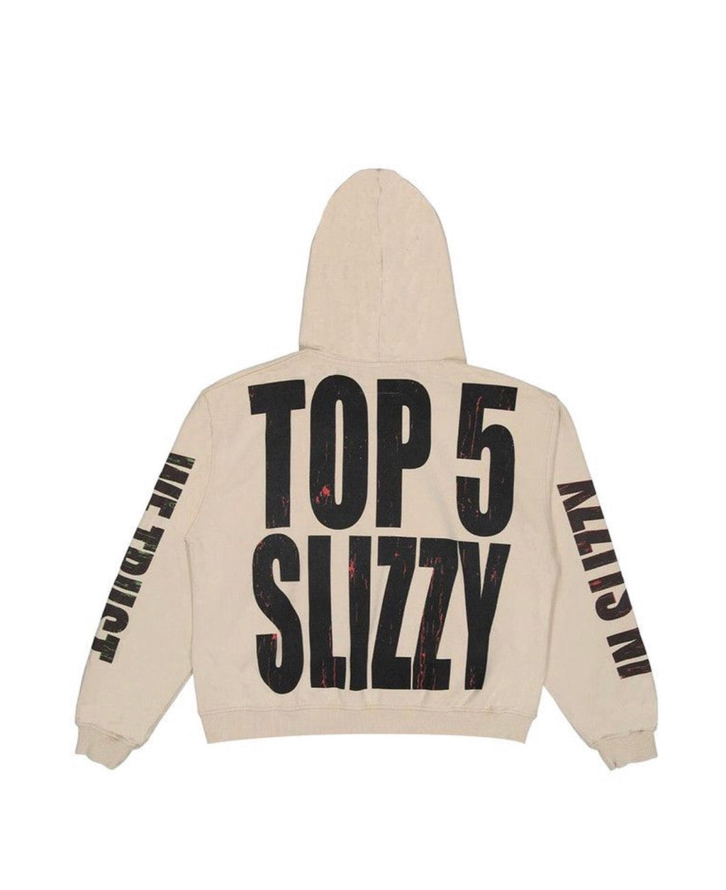 Godspeed Top 5 Slizzy VVS Hoodie Bone
