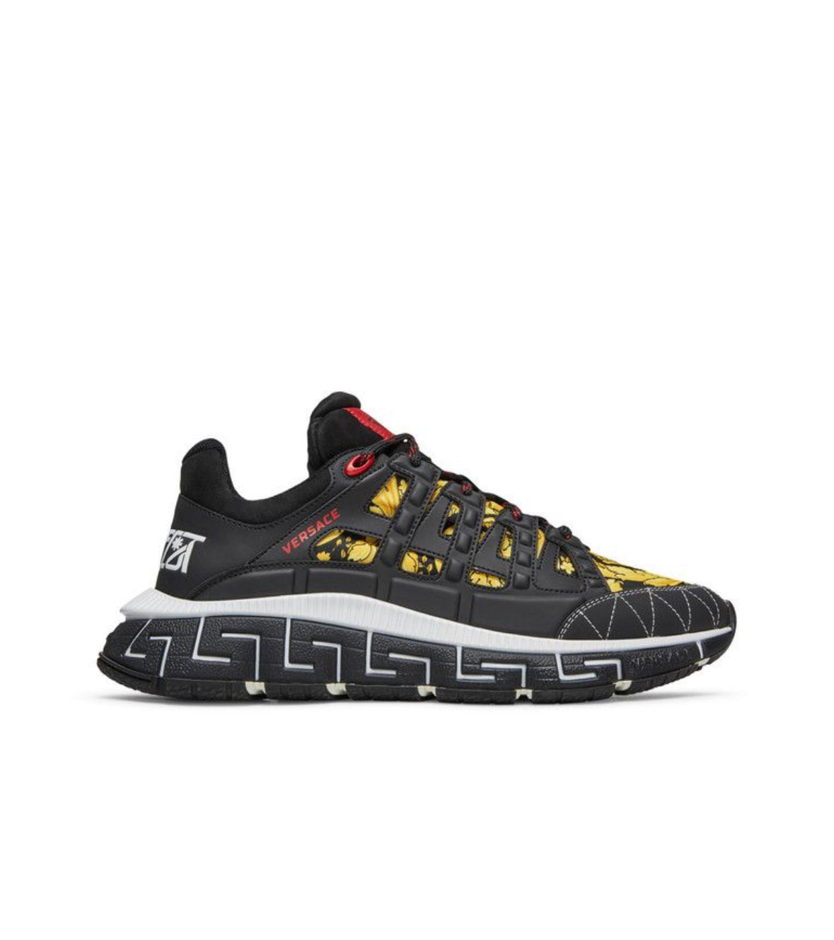 Versace Trigreca Barocco Print Black