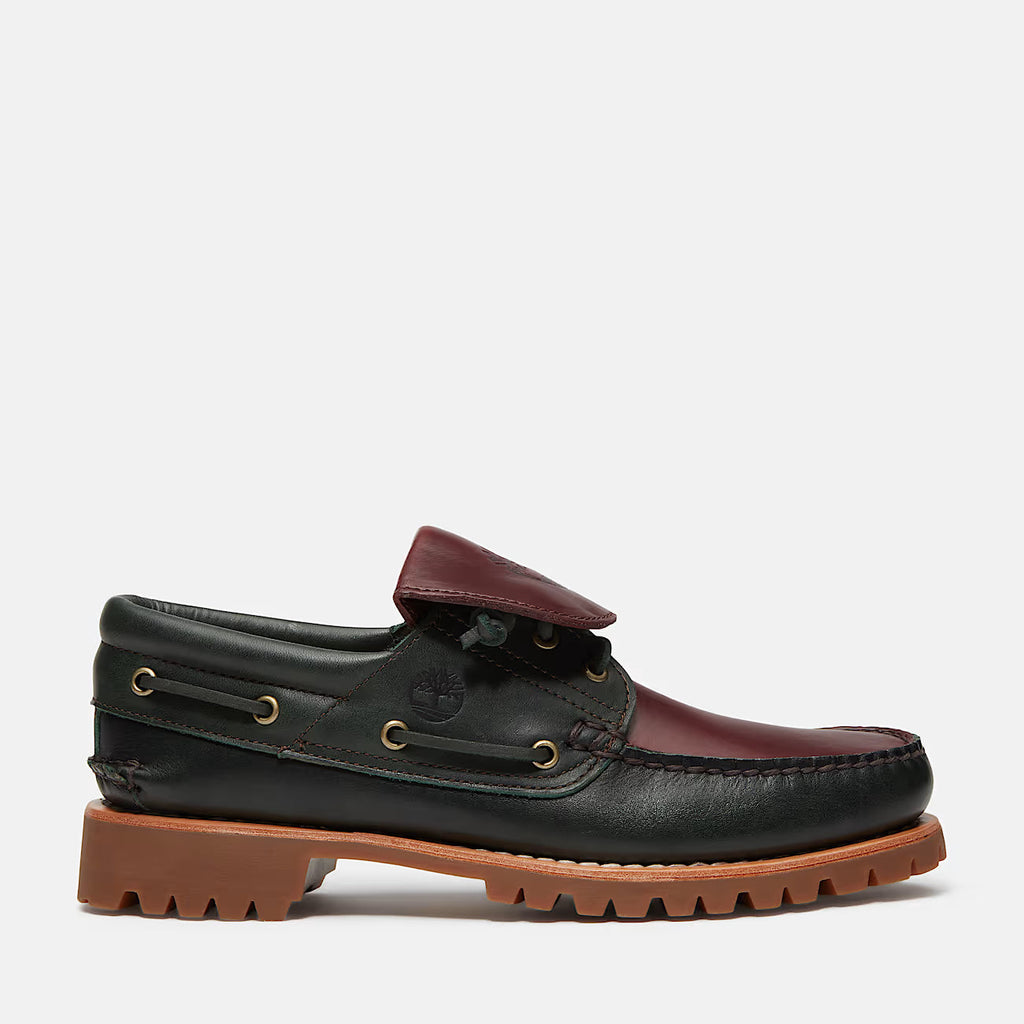 Timberland Authentic 3-Eye Flip Tongue Boat Shoe